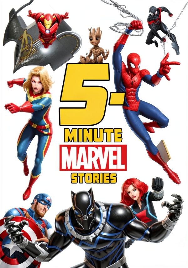 Marvel 5-Minute Stories for Kids: Illustrated Edition-0