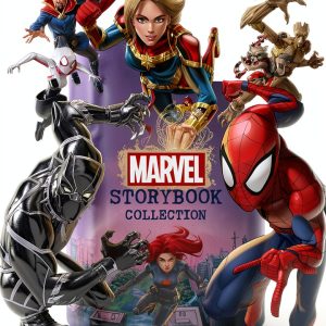 Marvel Press Illustrated Superhero Storybook eBook for Kids 4-9-0