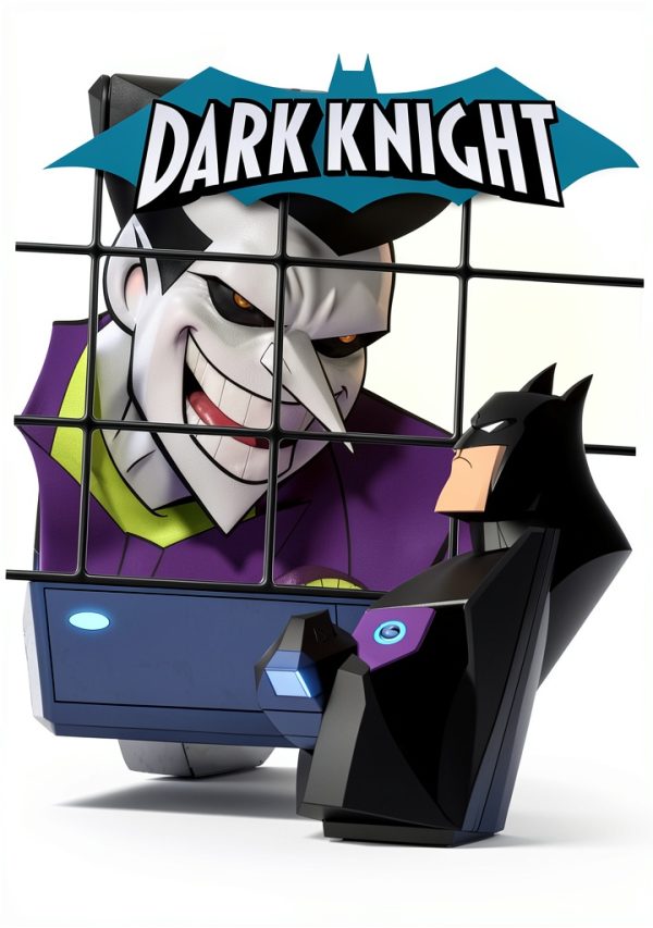 The Dark Knight: A Children's Superhero Action & Adventure Book by-0