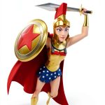 Wonder Woman: Illustrated Edition for Kids (Ages 3-6)-0