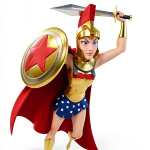 Wonder Woman: Illustrated Edition for Kids (Ages 3-6)-0