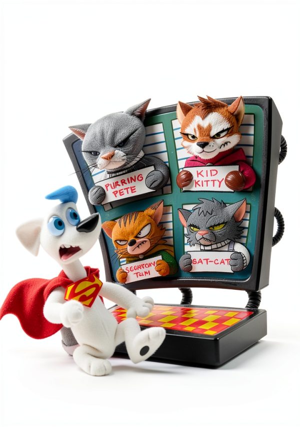 DC Super-Pets Kindle Book Batman & Krypto Kids Edition Picture Window-0