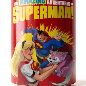 The Amazing Adventures of Superman! eBook for Kids-0