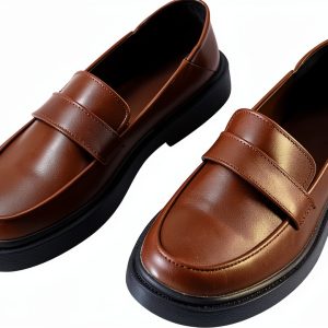 Women's JK Uniform Dress Shoes Oxford Penny Loafers FENIKUSU-0