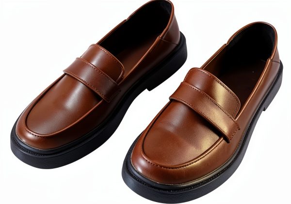 Women's JK Uniform Dress Shoes Oxford Penny Loafers FENIKUSU-0