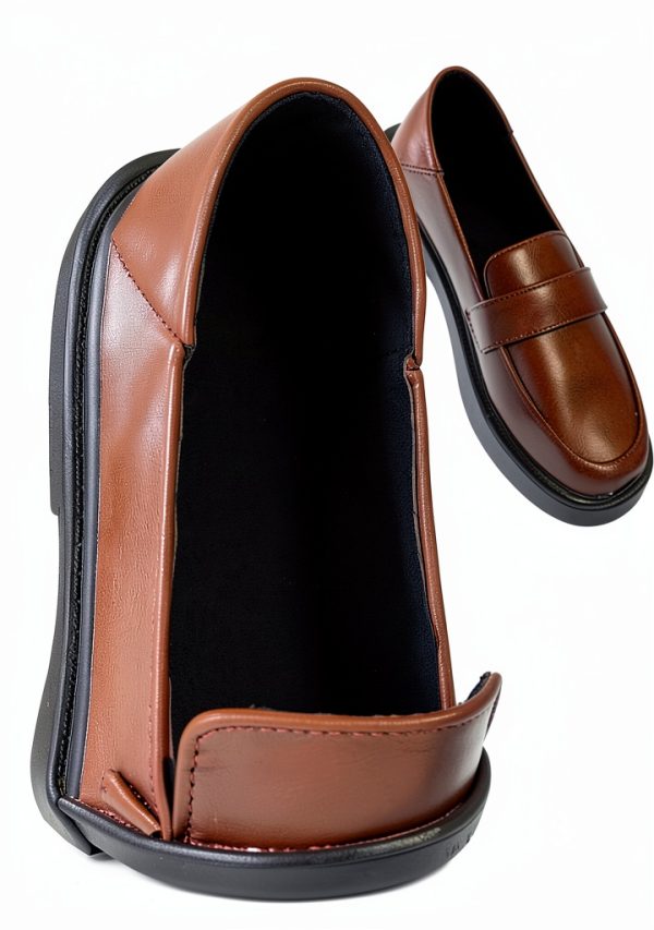 Women's JK Uniform Dress Shoes Oxford Penny Loafers FENIKUSU-5