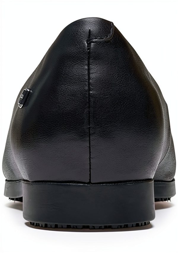 Shoes for Crews Darcy Women Slip Resistant Work Flats Black-4