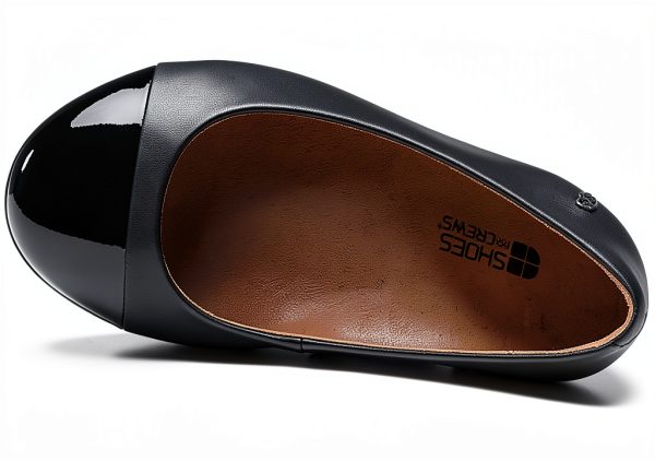 Shoes for Crews Darcy Women Slip Resistant Work Flats Black-2