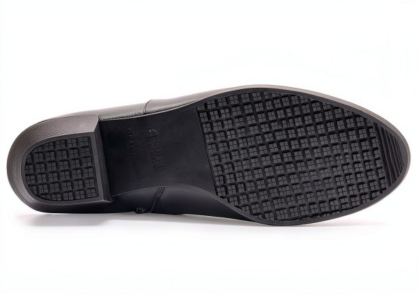 Shoes for Crews Women's Slip-Resistant Work Booties Delilah Black-6