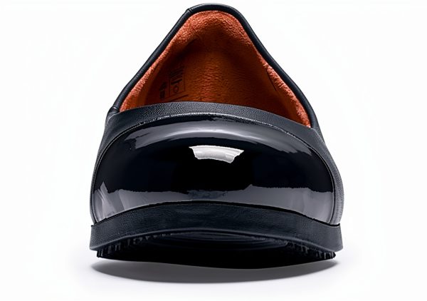 Shoes for Crews Darcy Women Slip Resistant Work Flats Black-3