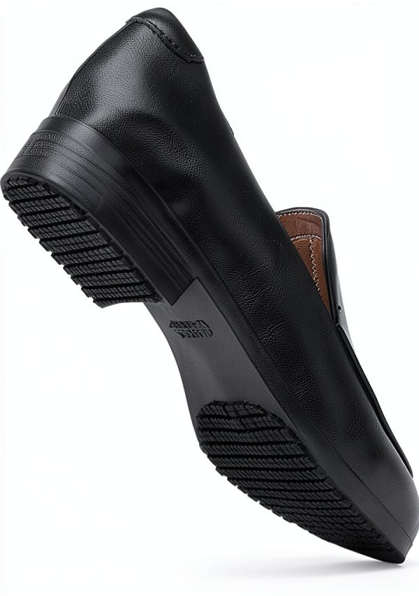 Women Slip Resistant Loafers Riley by Shoes For Crews Black-7