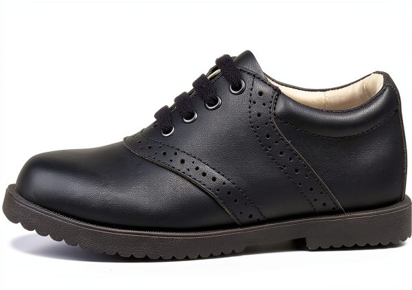 Josmo Womens Saddle Shoes Navy Dress Shoes 100% Leather Rubber Outsole-1
