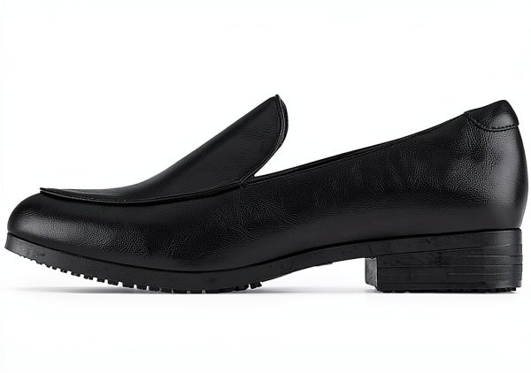 Women Slip Resistant Loafers Riley by Shoes For Crews Black-0